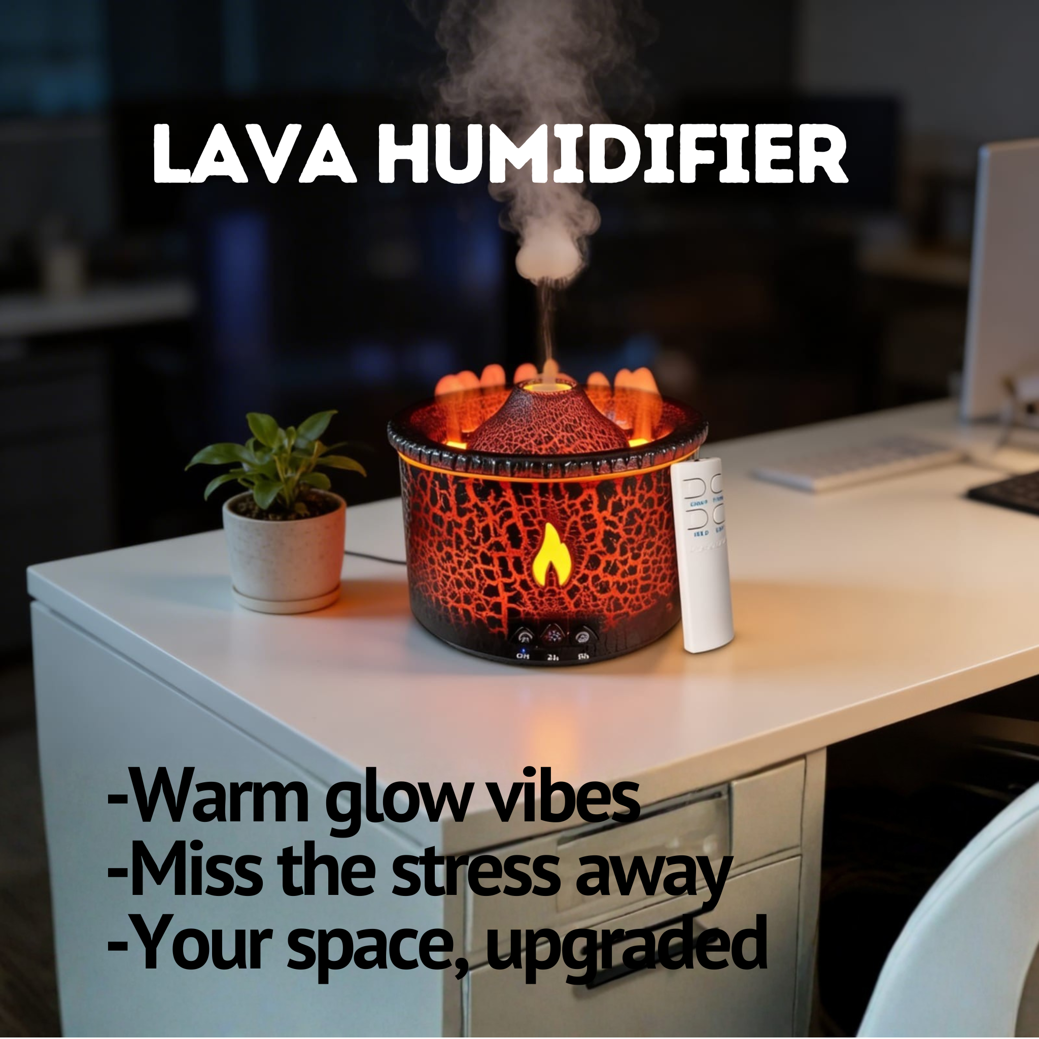 Humidificador de lava
