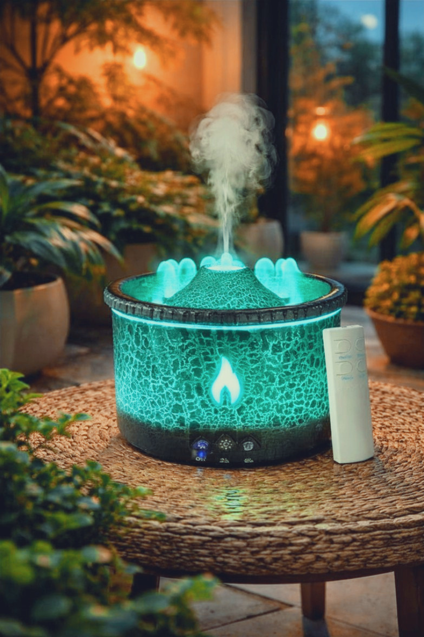 Humidificador de lava
