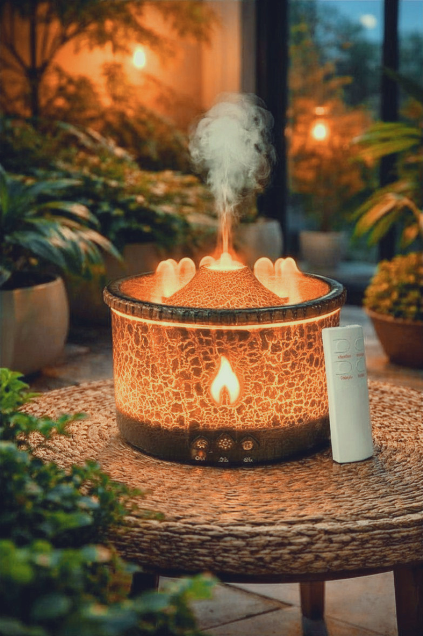 Humidificador de lava